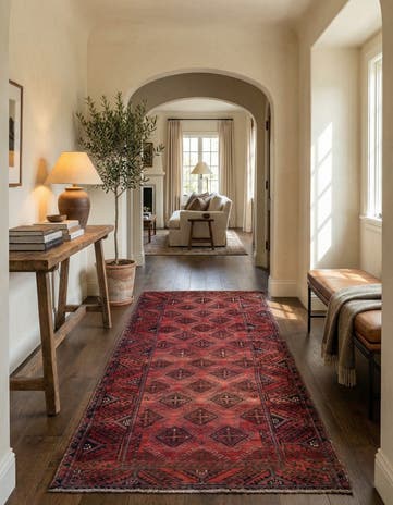 3' 11 x 9' 2 Hamedan Rug