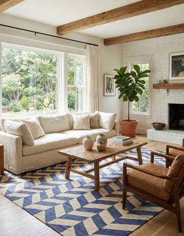 10' 5 x 13' Hand Woven Kilim Modern Wool Rug