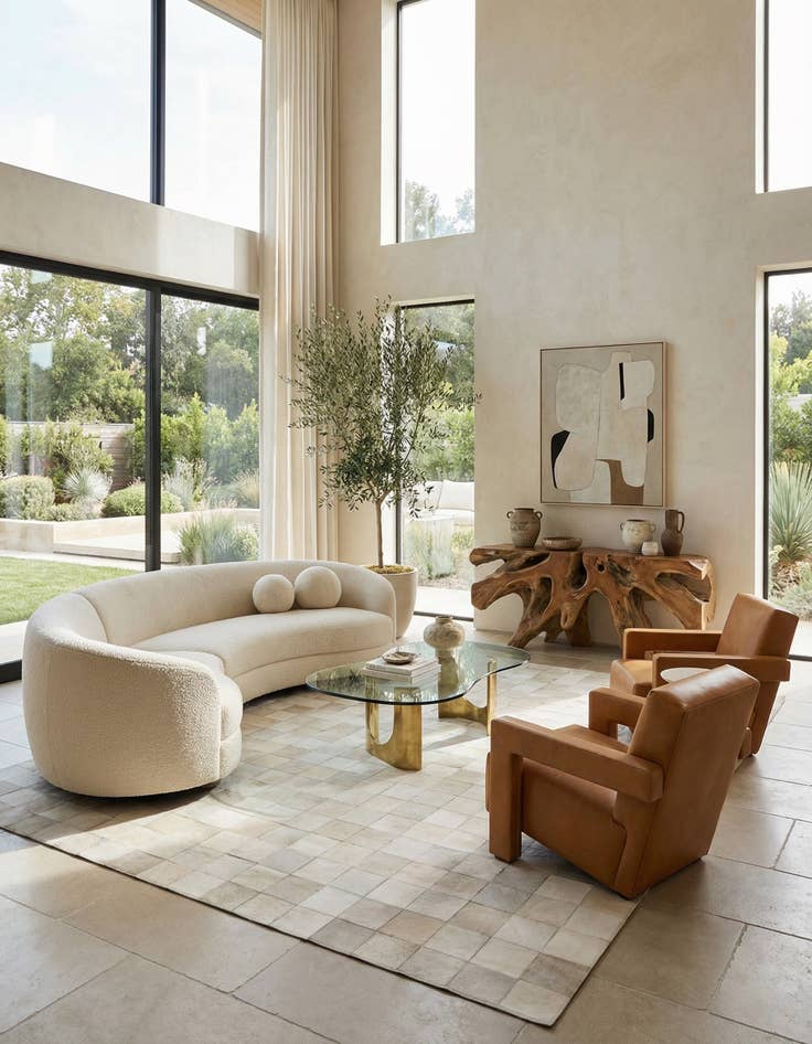 Detail image of 8' 1 x 10' Cowhide Stocks Rug