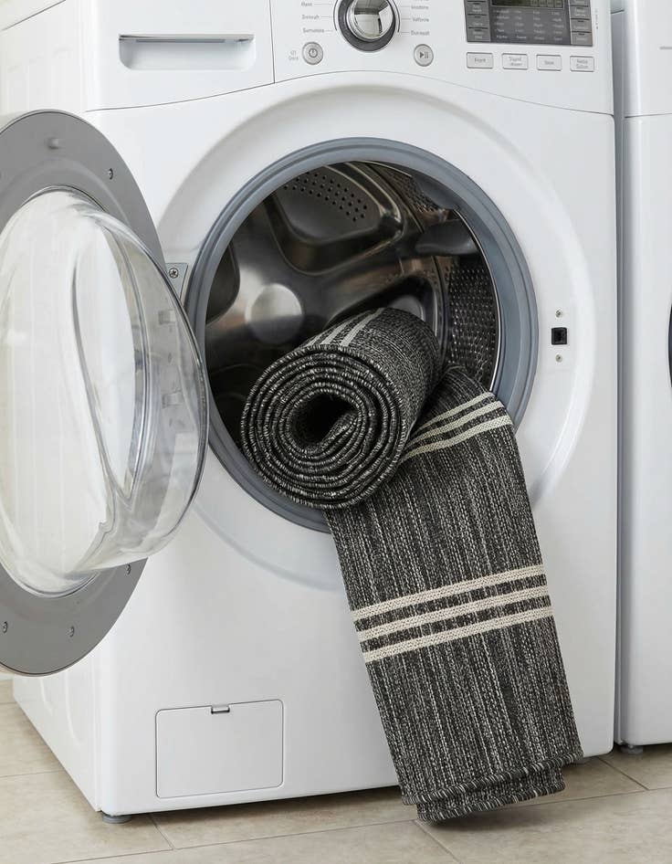 Detail image of 4' x 6'  Washable Jill Zarin Anguilla Indoor / Outdoor Rug