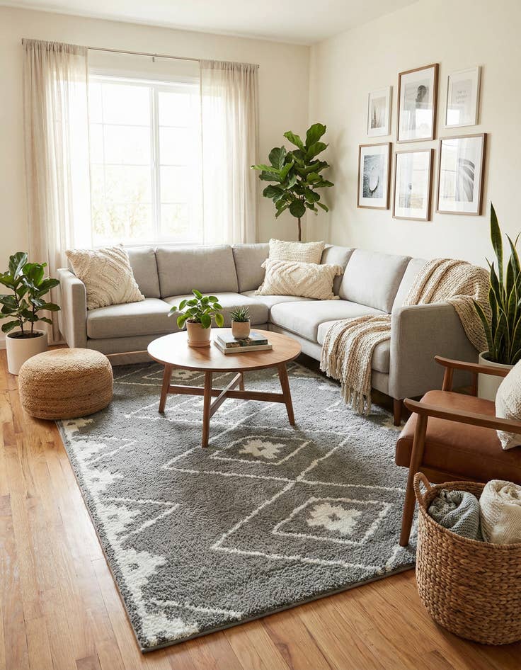 Detail image of 6' x 9' Oslo Rug