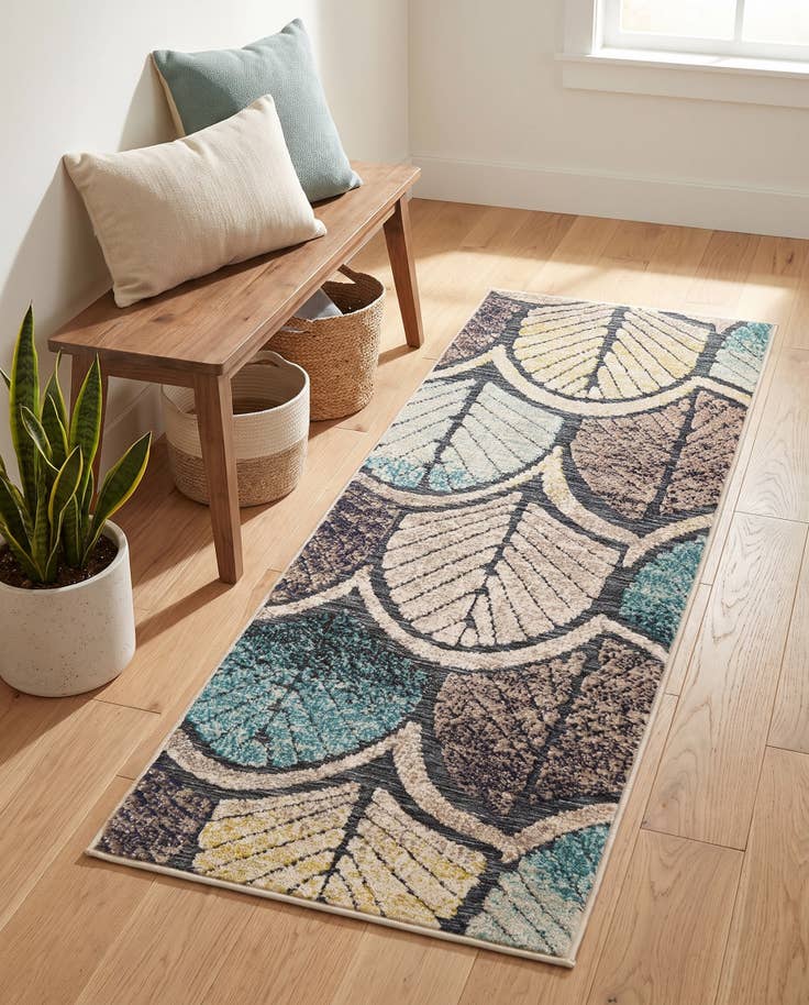 Detail image of 2' x 5' Easy-Clean Casablanca Indoor / Outdoor Runner Rug
