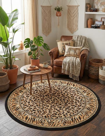 4' x 4' Savannah Round Rug