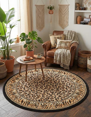 4' x 4' Savannah Round Rug