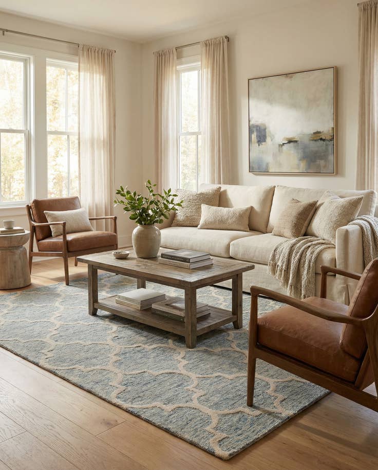 Detail image of 5' x 8' Luna Rug