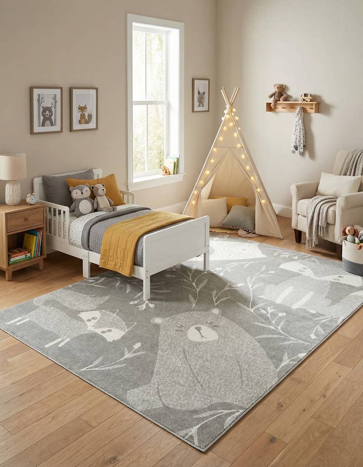 Detail image of 10' x 13' Whimsy Kids Rug