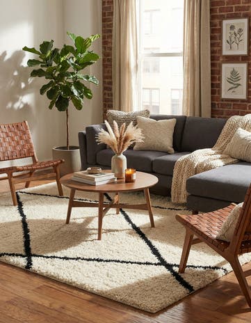 8' x 10' Infinity Shag Rug