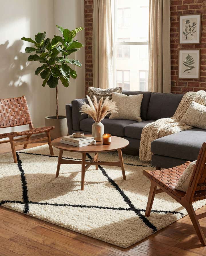 8' x 10' Infinity Shag Rug