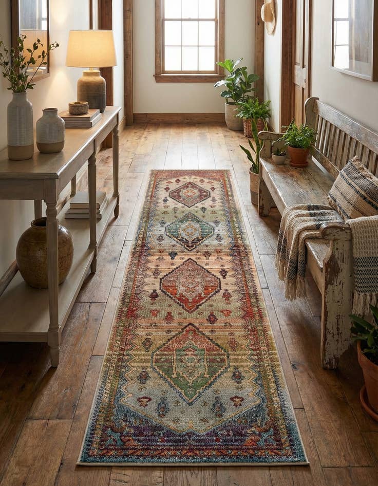 Detail image of 2' 7 x 13' Isabella Runner Rug