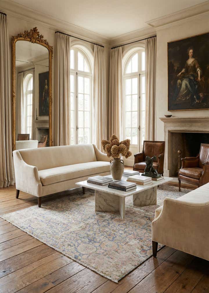 5' 2 x 8' 11 Vintage Royal Wool Rug