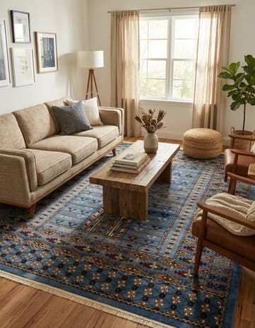 9' x 12' Bokhara Rug