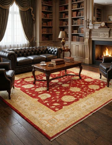 8' x 8' 5 Ziegler Wool Square Rug