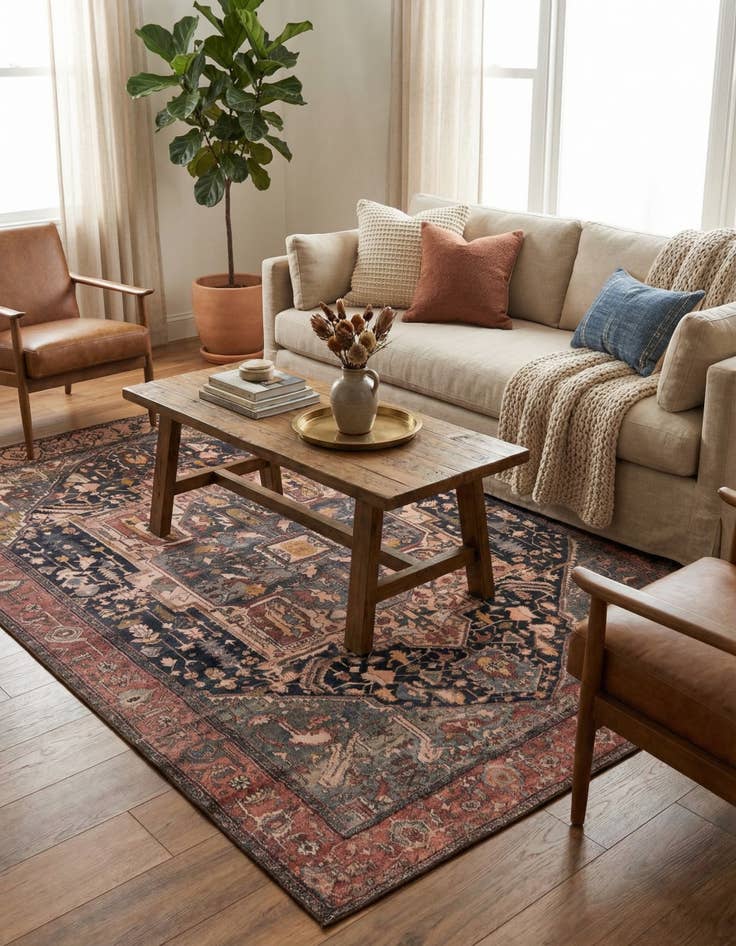 Detail image of 5' 3 x 7' 9 Medina Rug