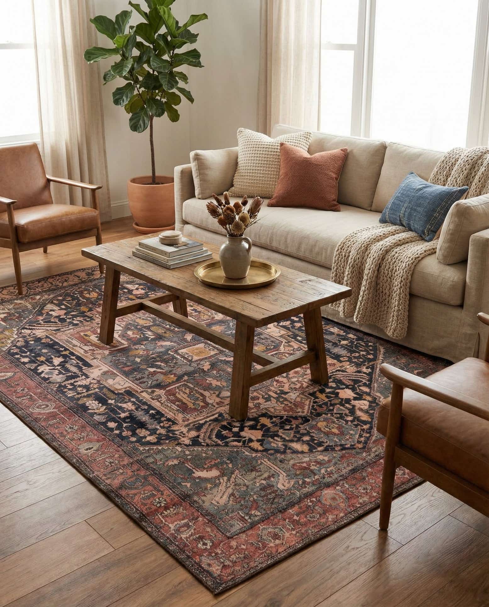 5' 3 x 7' 9 Medina Rug