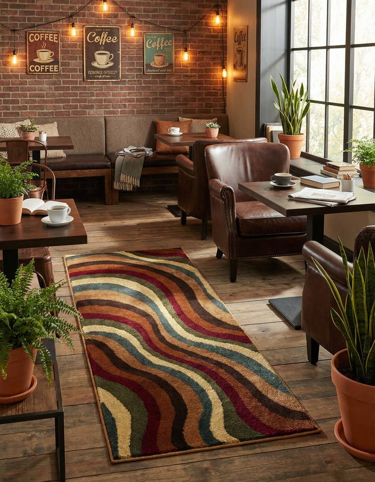 Detail image of 2' x 4' Cafe Runner Rug