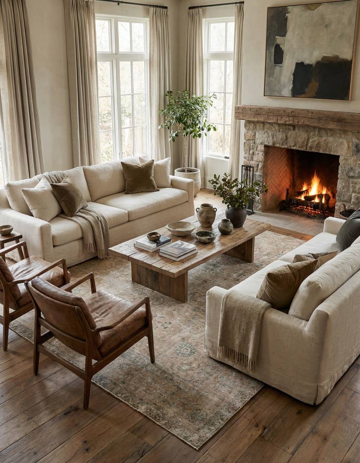 Detail image of 9' x 9' 10  Hand Knotted Ultra Vintage Persian Wool Square Rug