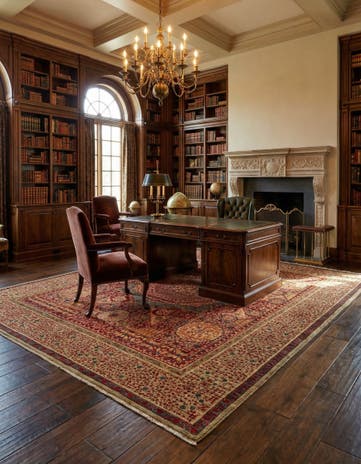 8' 5 x 9' 8 Amina Wool Rug
