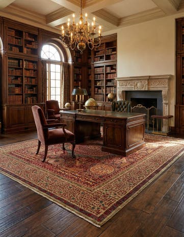 8' 5 x 9' 8 Amina Wool Rug