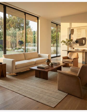 6' 8 x 9' 1 Hand Woven Kilim Modern Wool Rug