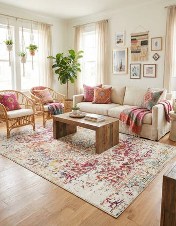 Light Multi Arlington Rug