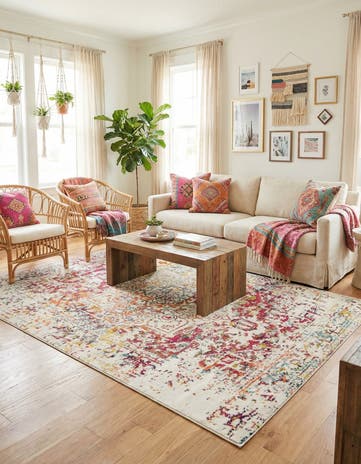 Light Multi Arlington Rug