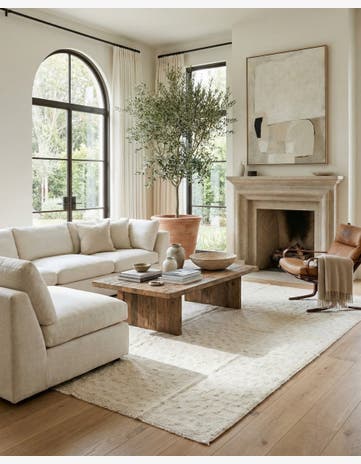 9' 8 x 14' 1 Hand Knotted Moroccan Wool Rug