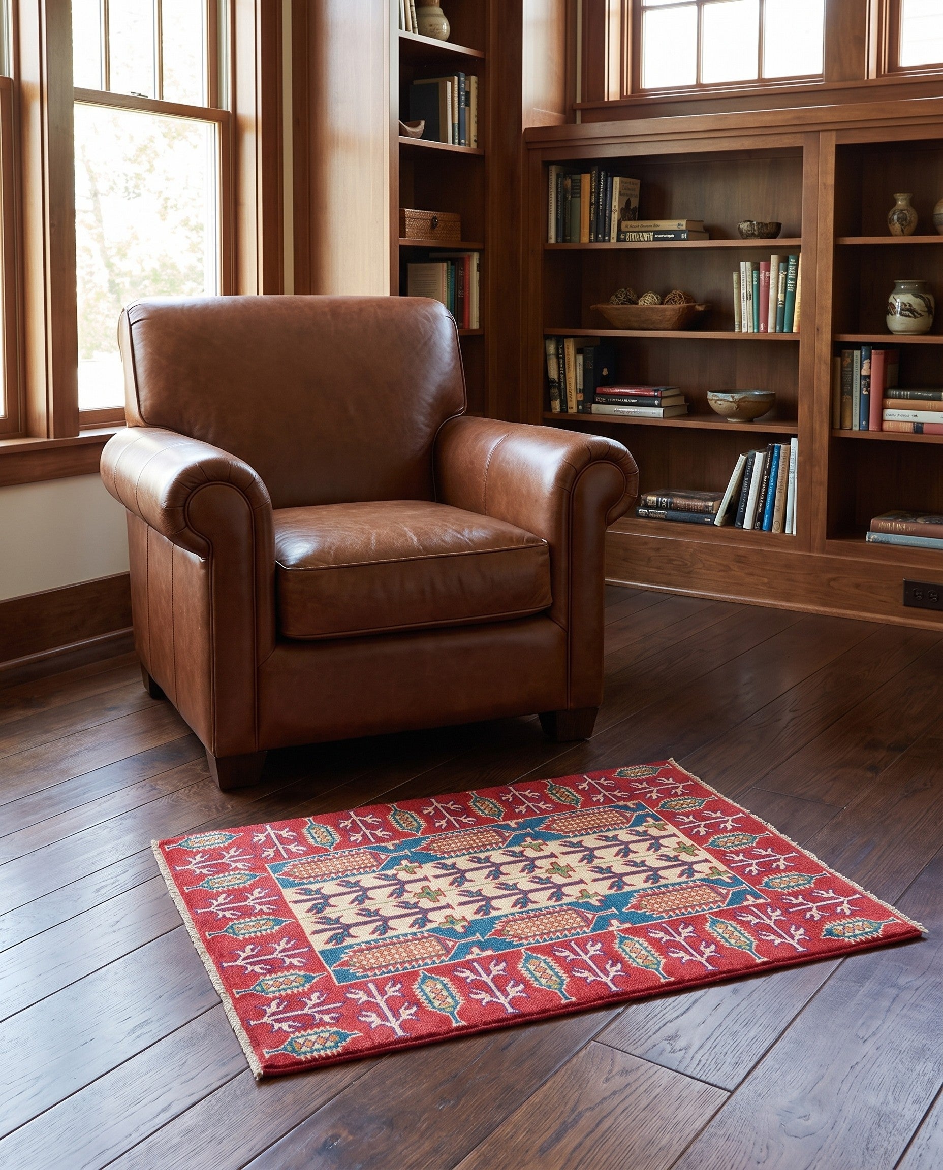 2' 8 x 4' 2 Hand Knotted Kazak Rug