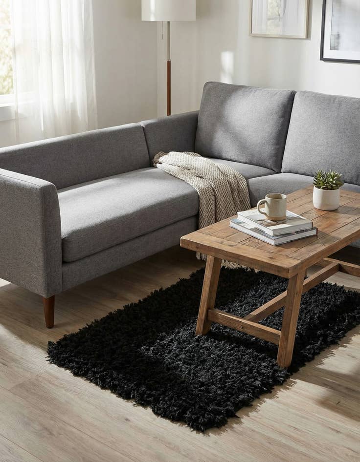 Detail image of  2' x 3' Infinity Shag Rug