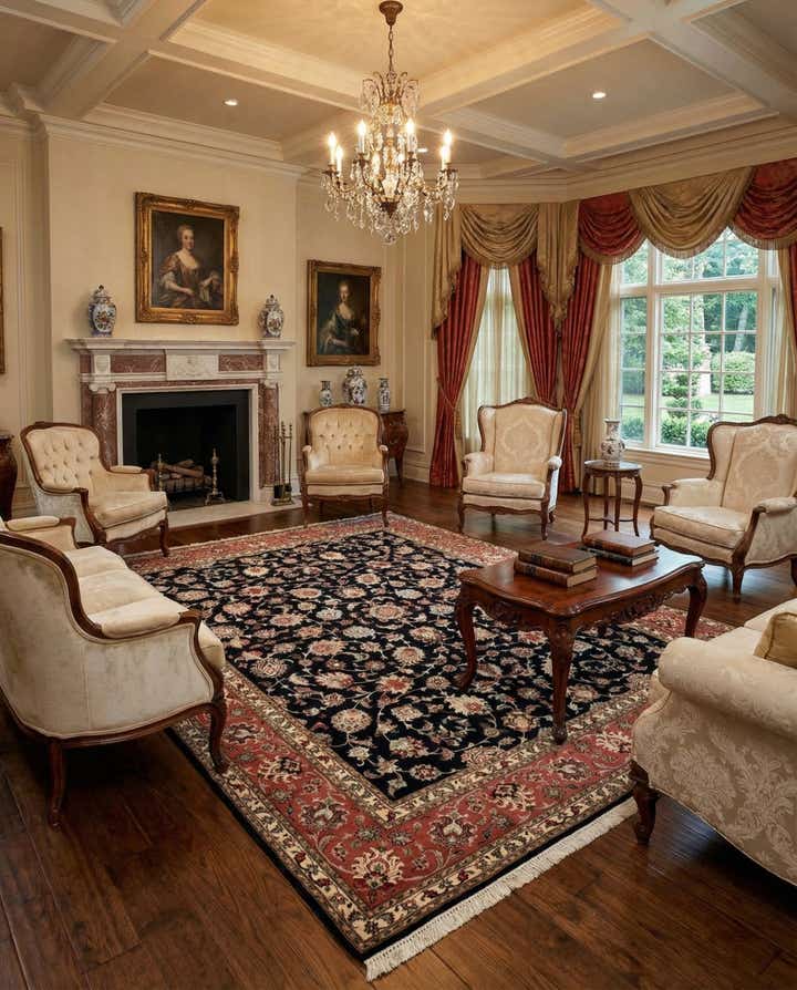 6' 8 x 8' 8 Tabriz Rug