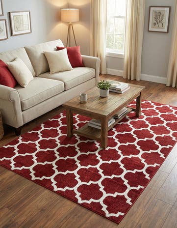 7' x 10' Lattice Rug