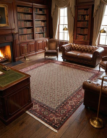 8' 5 x 8' 6 Bidjar Wool Square Rug