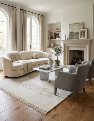 5' 7 x 8' Darya Rug