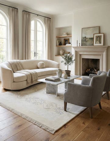 5' 7 x 8' Darya Rug