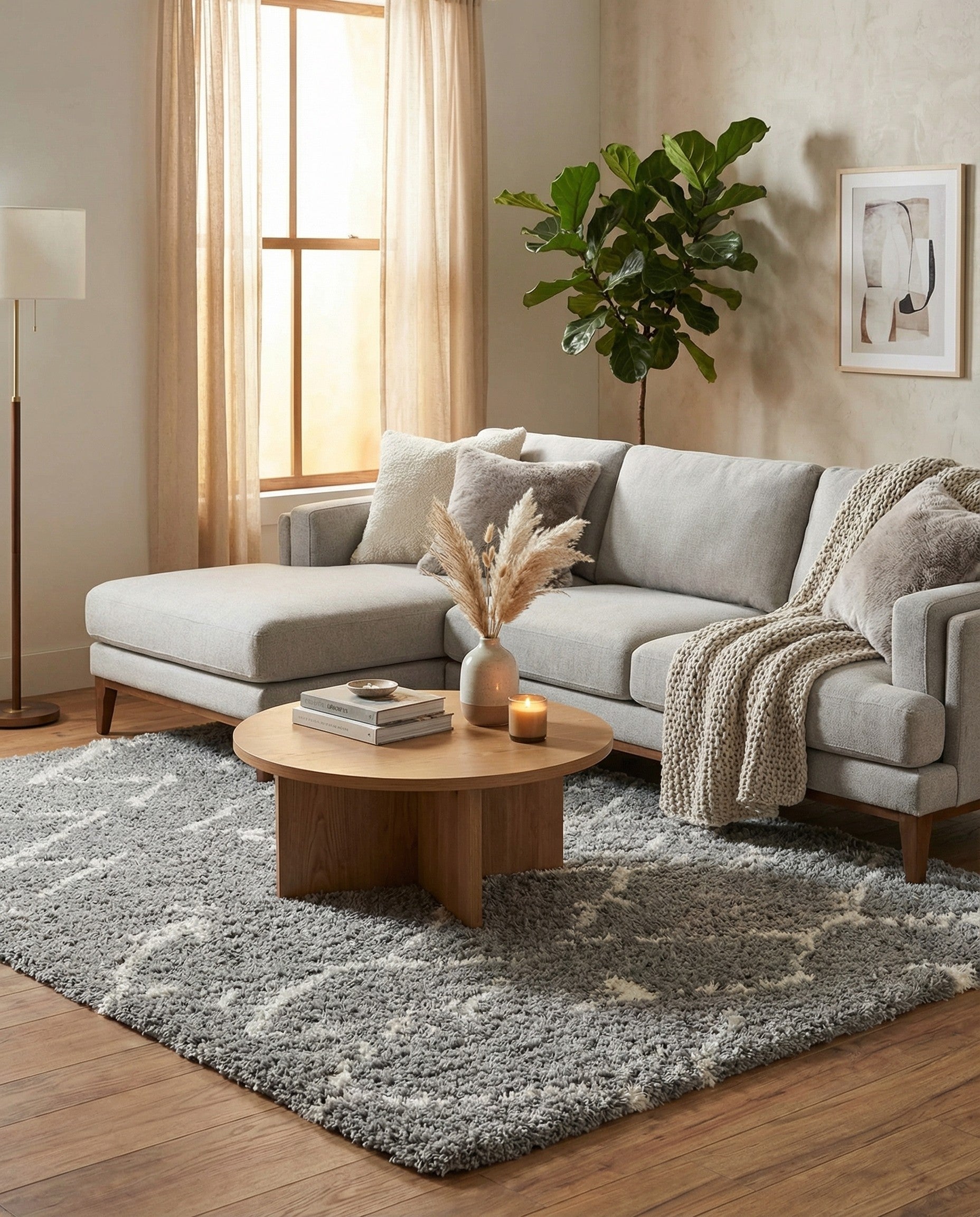  8' x 10' Infinity Shag Rug