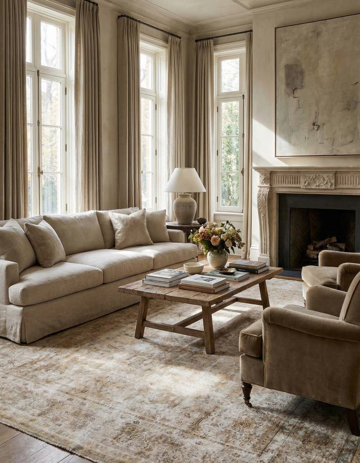 Detail image of 9' 5 x 12' 8  Hand Knotted Ultra Vintage Persian Wool Rug