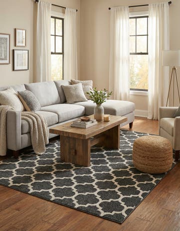 9' x 12' Lattice Rug