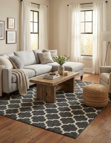 9' x 12' Lattice Rug