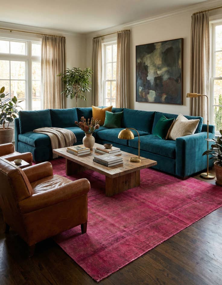 Detail image of  8' 9 x 12'  Hand Knotted Ultra Vintage Persian Wool Rug