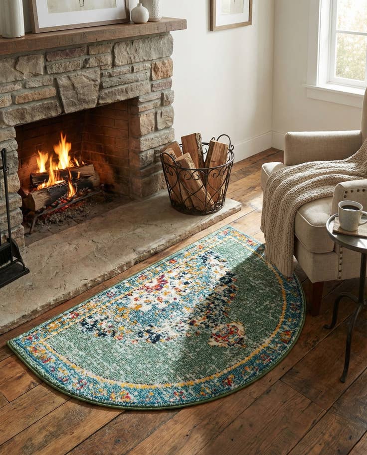 Detail image of 2' 2 x 3' 7 Madeline Hearth Rug