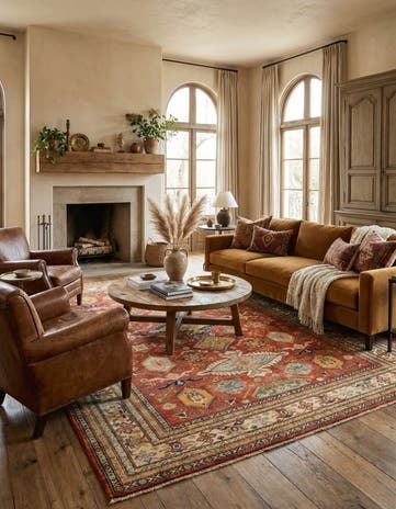 9' 2 x 11' 11 Kazak Wool Rug