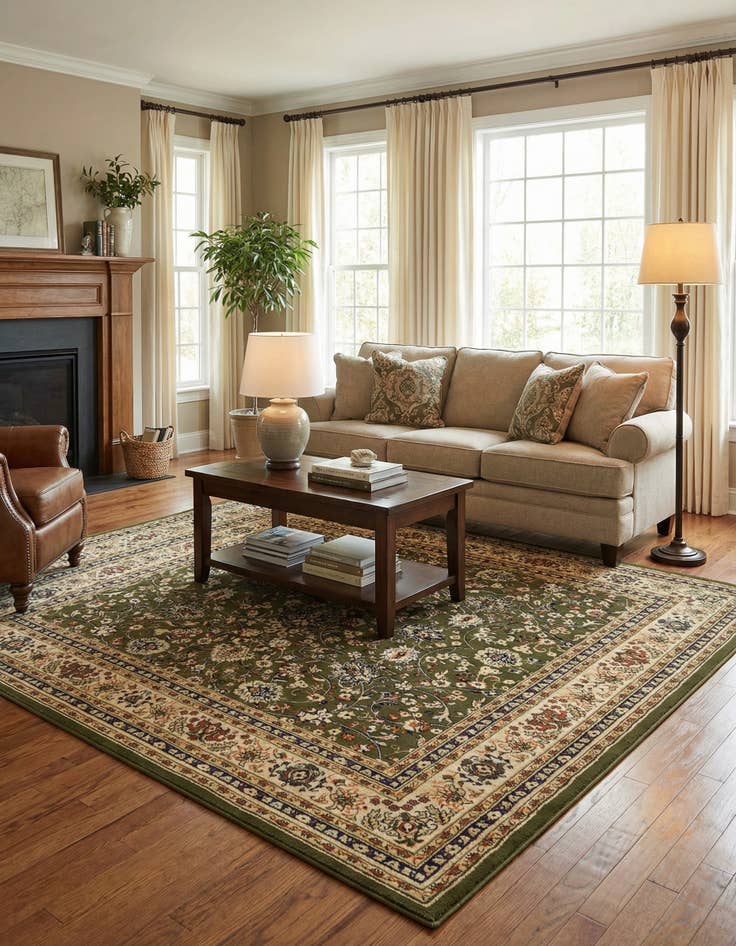 Detail image of  10' x 10' Yasmin Square Rug