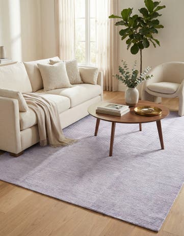 4' 11 x 6' 9 Hand Knotted Darya Wool Rug