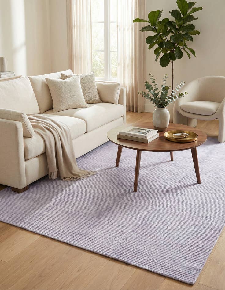 Detail image of 4' 11 x 6' 9  Hand Knotted Darya Wool Rug