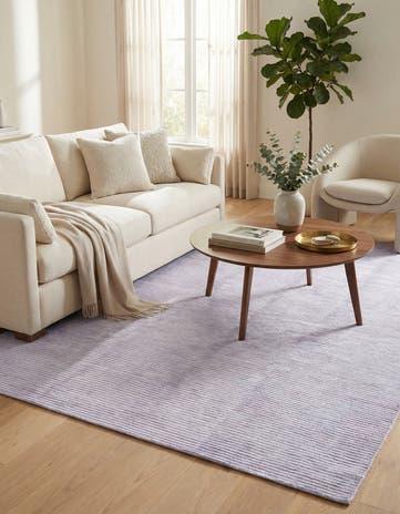 4' 11 x 6' 9 Hand Knotted Darya Wool Rug