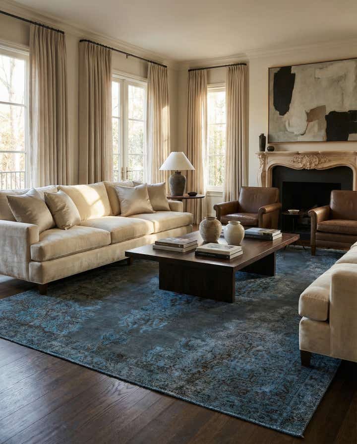 8' 4 x 11' 6 Hand Knotted Ultra Vintage Persian Wool Rug