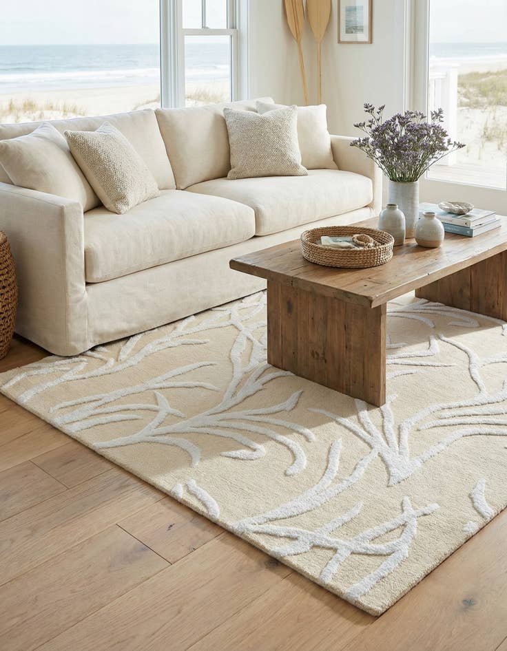 Detail image of 2' 11 x 5' 2  Hand Knotted Darya Wool Rug