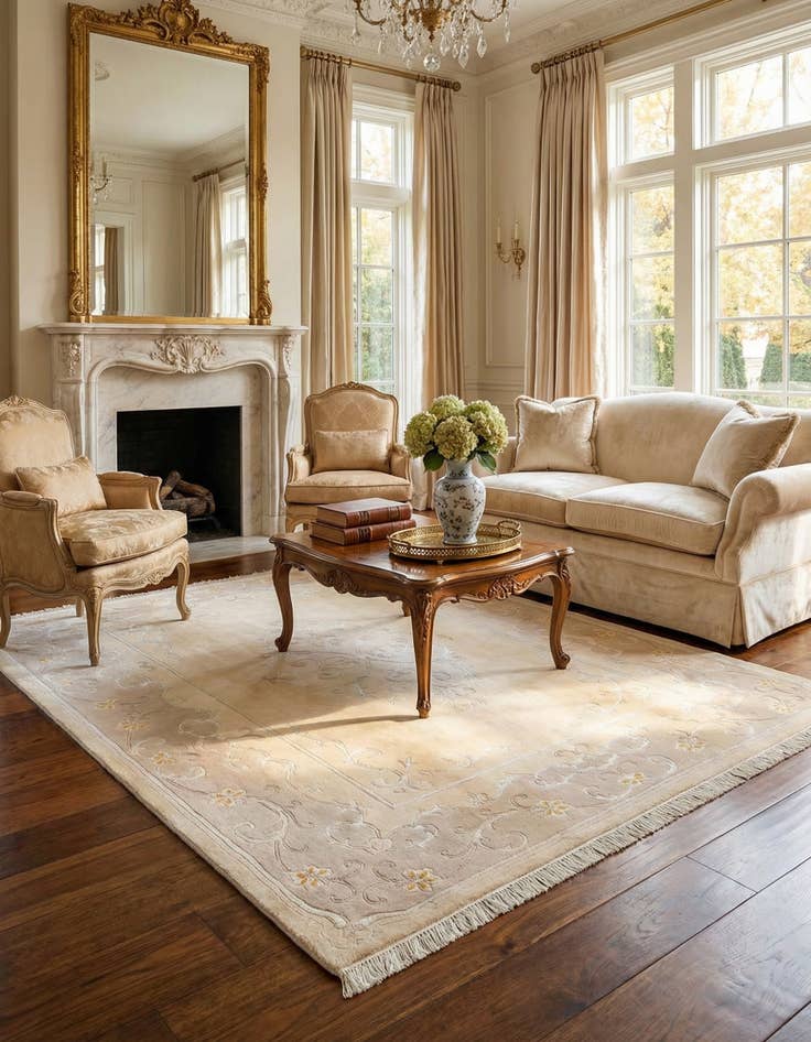 Detail image of 5' 8 x 7' 9 Darya Rug