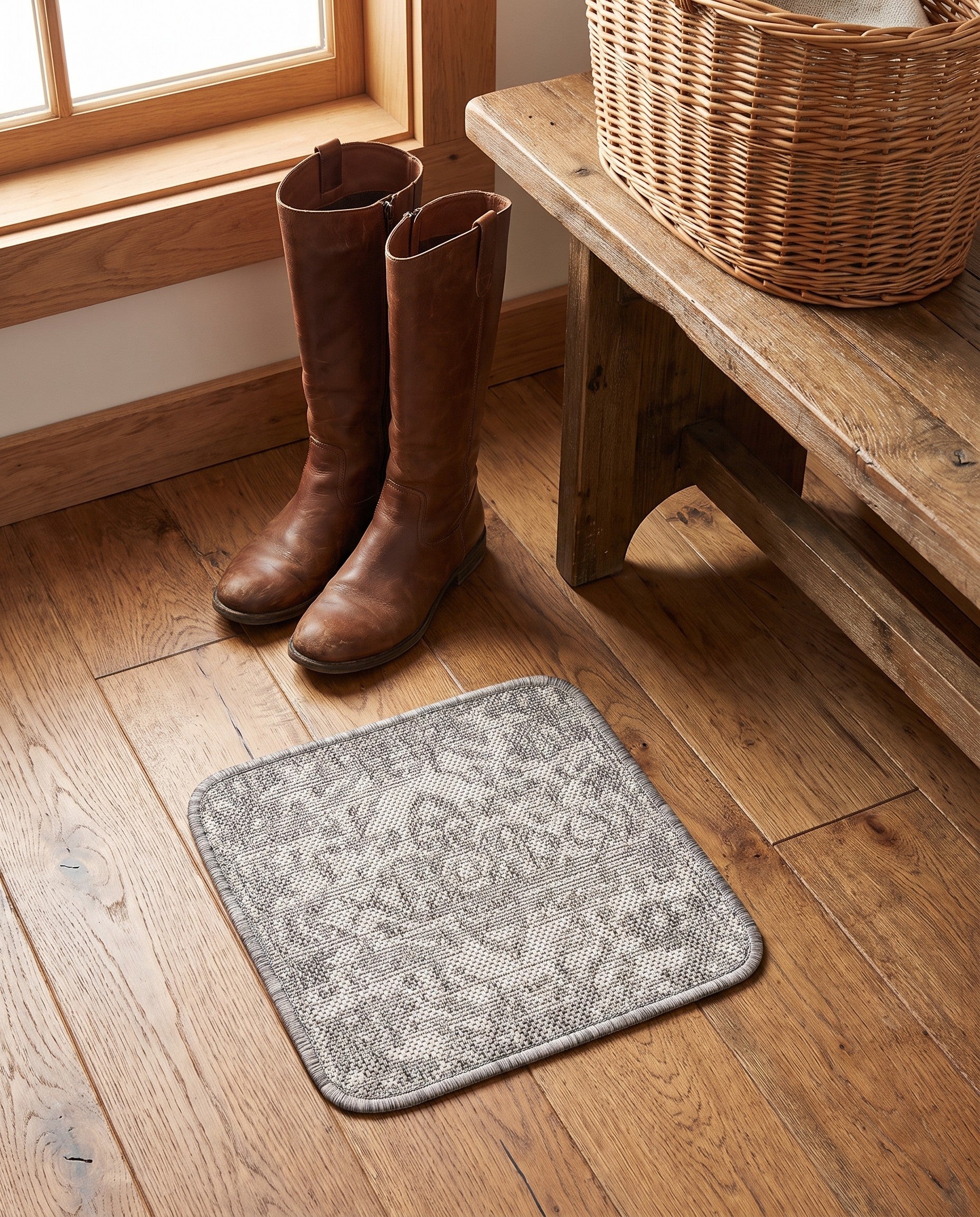 1' 4 x 1' 4 Easy-Clean Jill Zarin Dubai Indoor / Outdoor Sample Rug