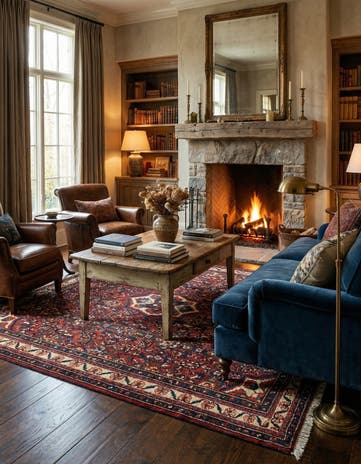 3' 8 x 5' 3 Hossainabad Rug