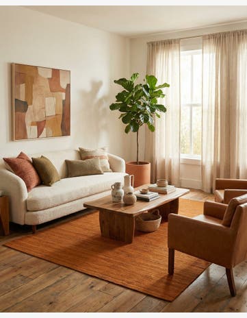 5' 10 x 8' 1 Hand Woven Kilim Modern Wool Rug